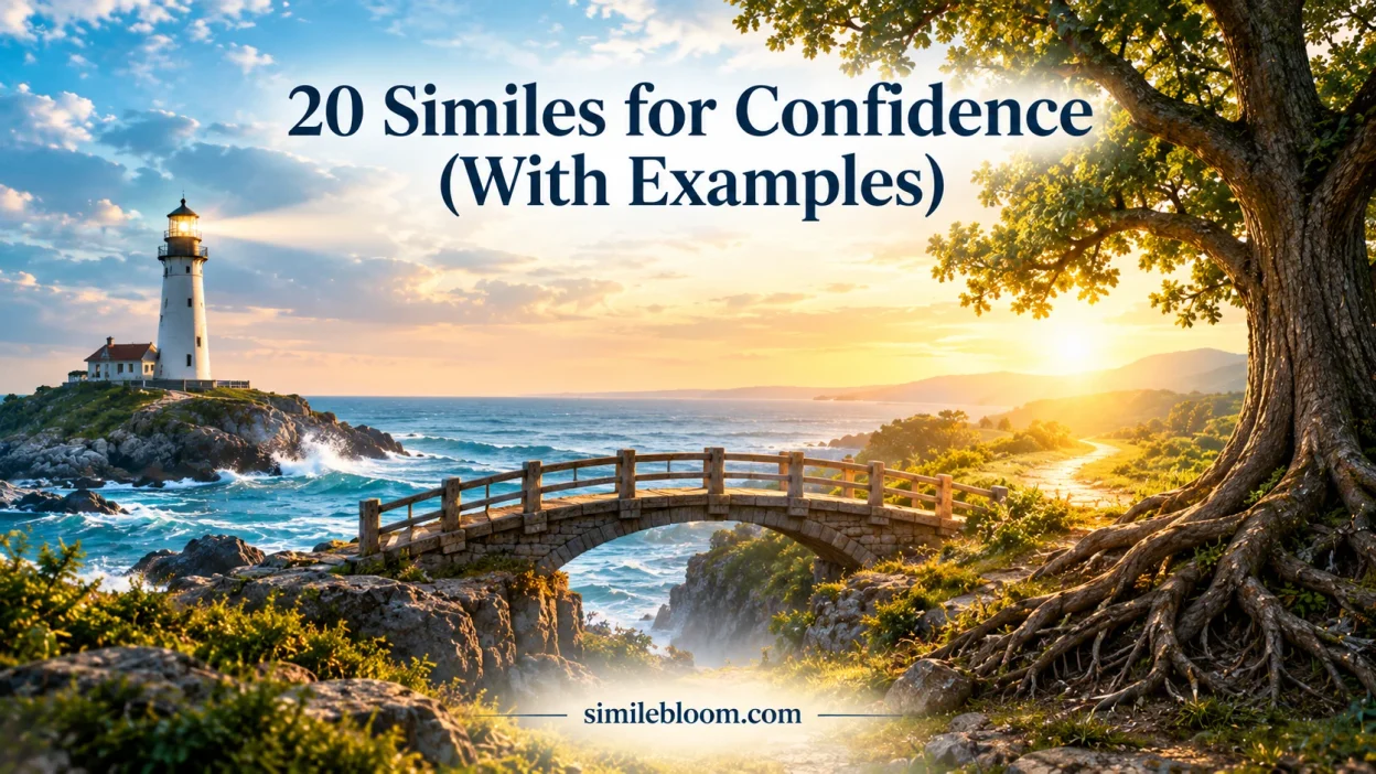 Similes for Confidence