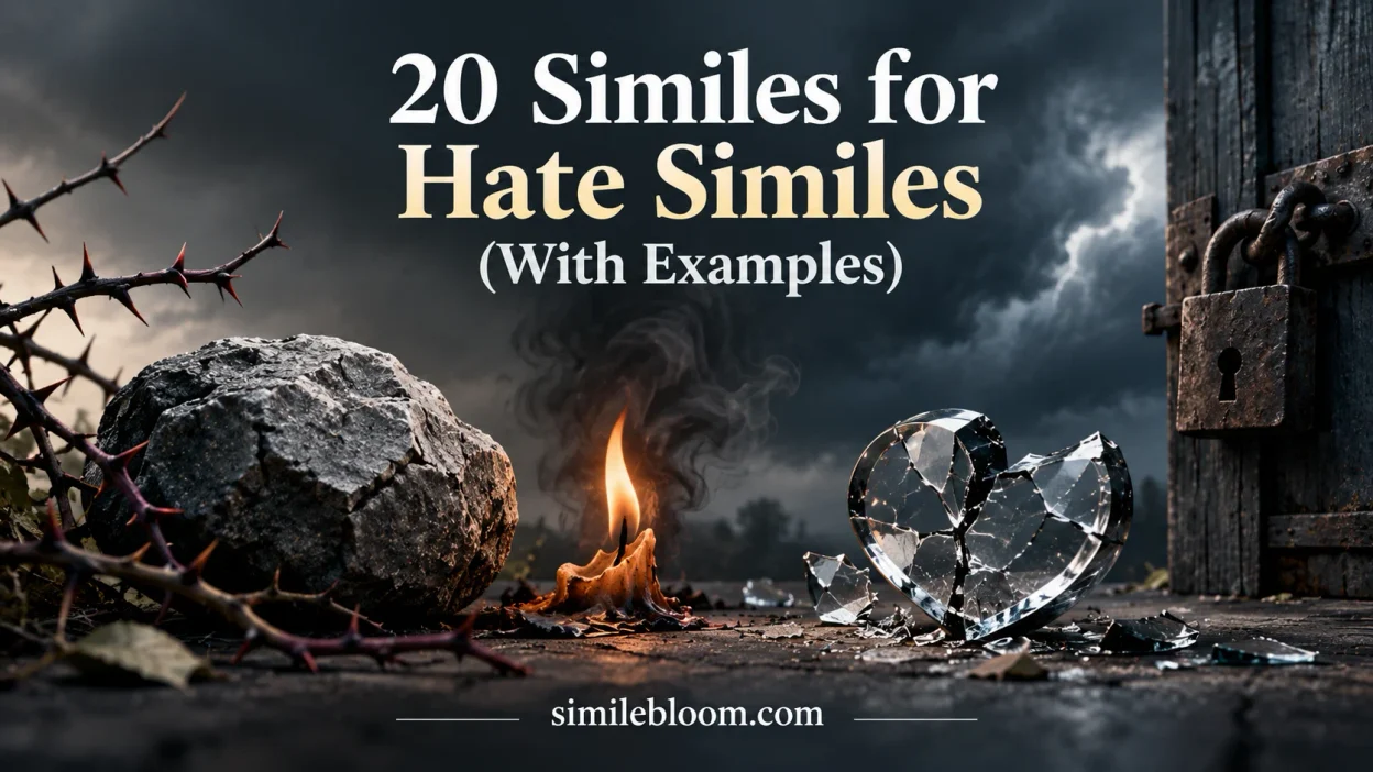 Similes for Hate