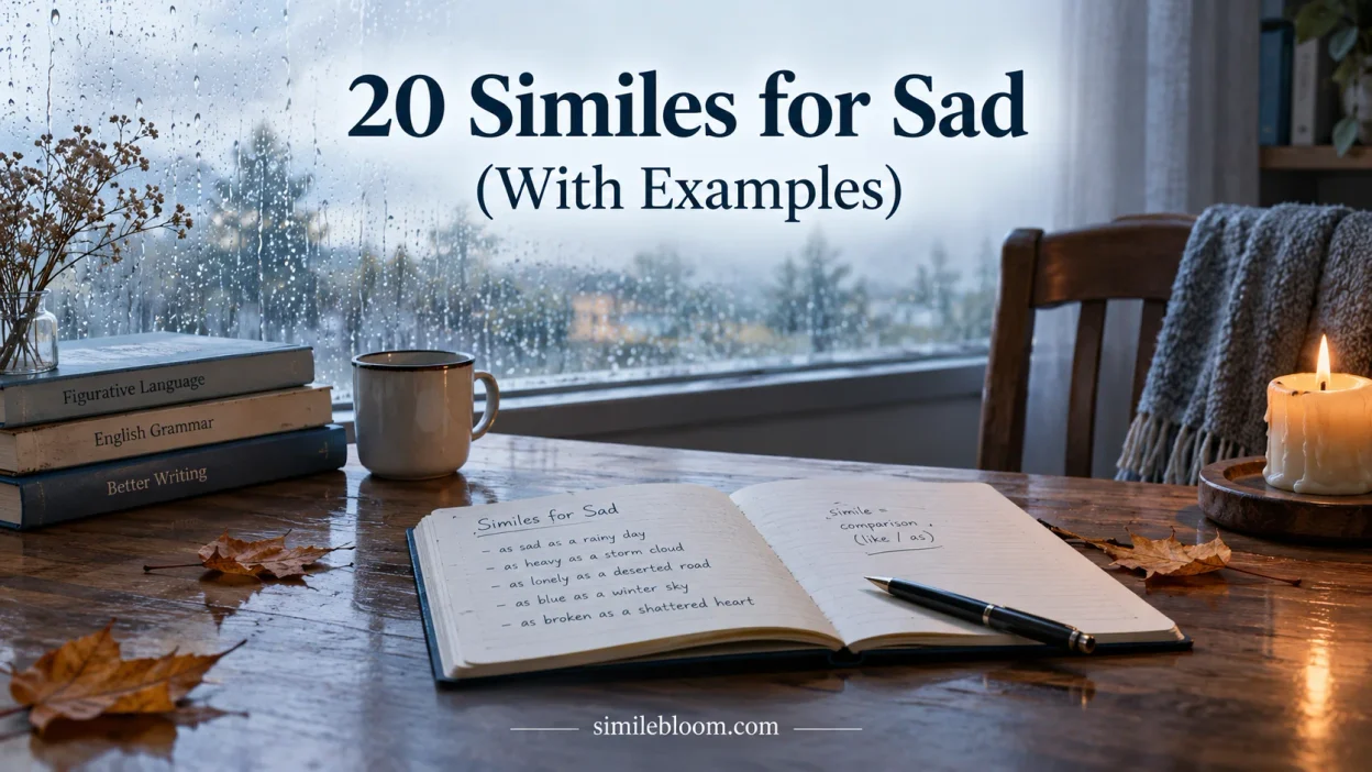 Similes for Sad