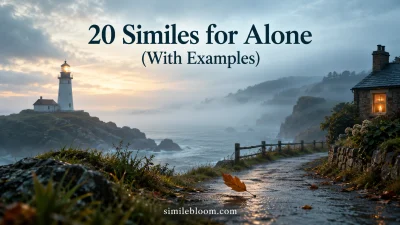 Similes for Alone