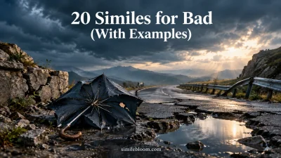 Similes for Bad