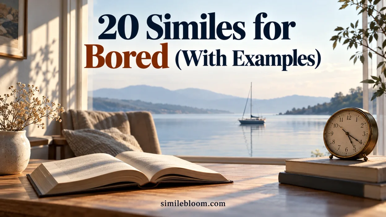 Similes for Bored