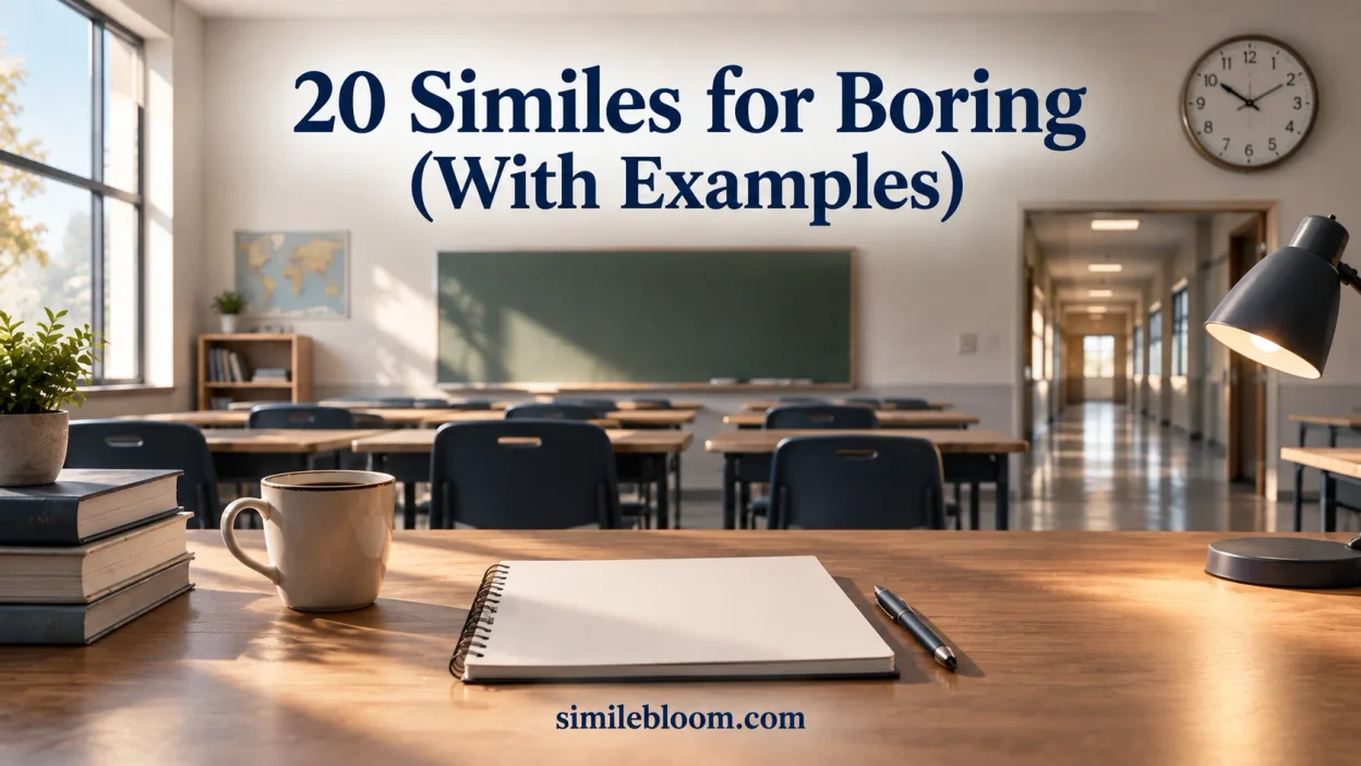 Similes for Boring