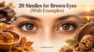 Similes for Brown Eyes