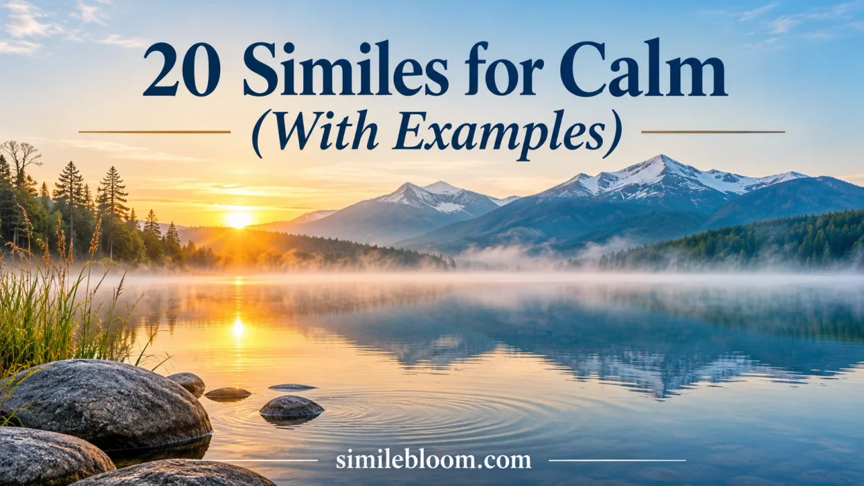 Similes for Calm