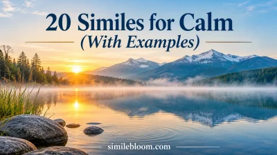 Similes for Calm