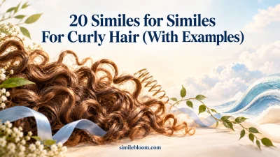 Similes for Curly Hair