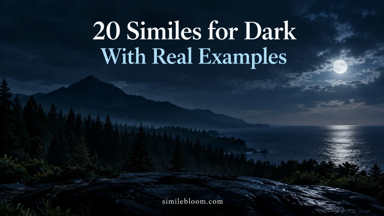 Similes for Dark
