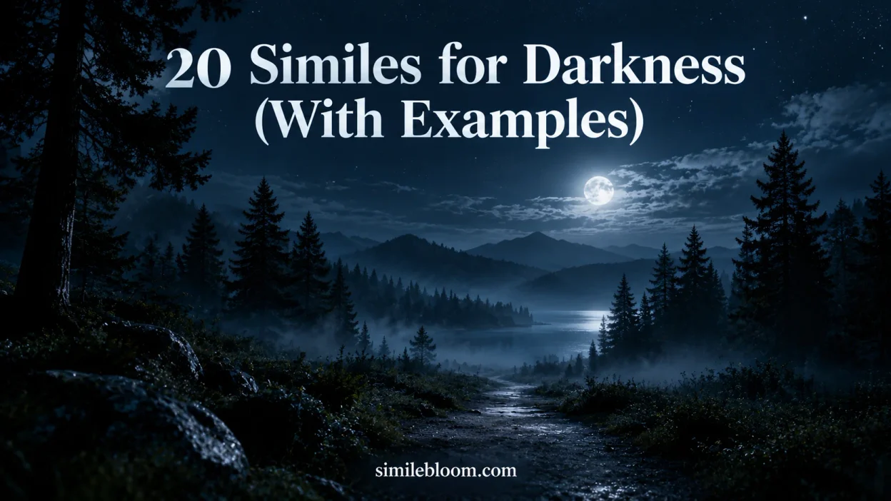 Similes for Darkness