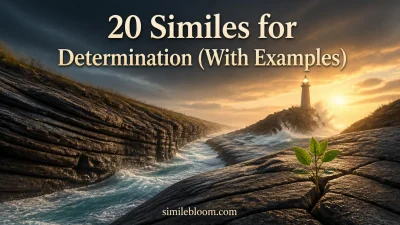 Similes for Determination