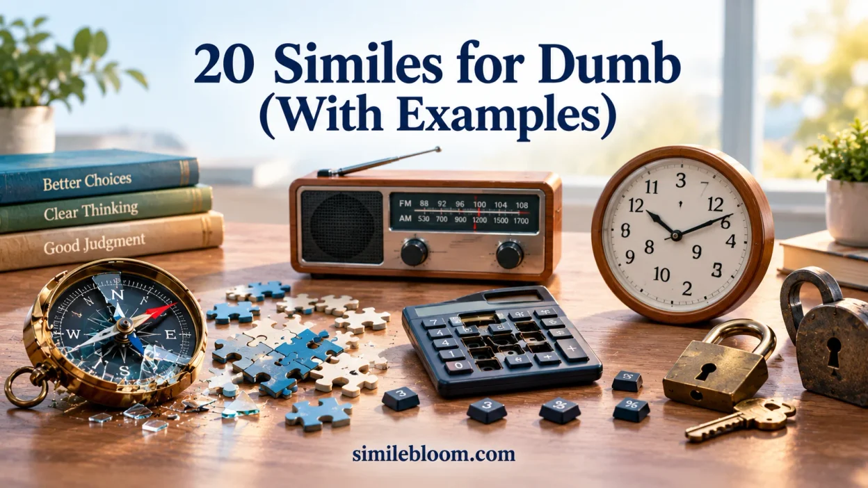 Similes for Dumb