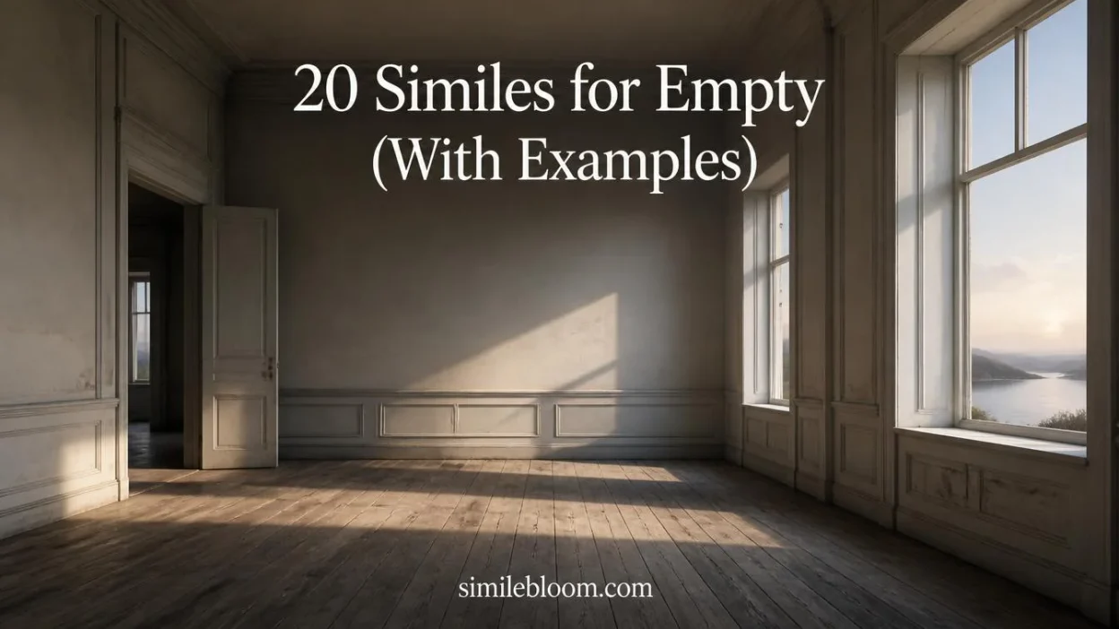Similes for Empty