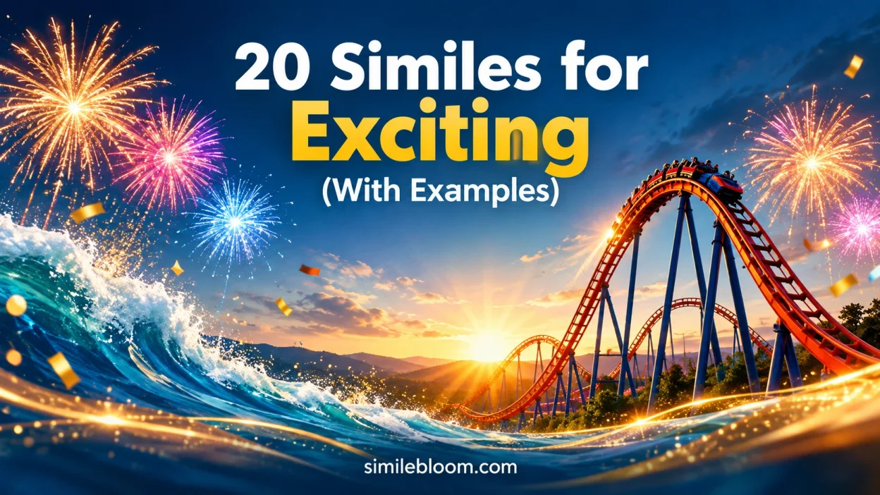 Similes for Exciting