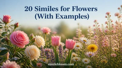 Similes for Flowers