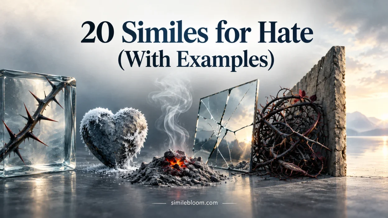Similes for Hate