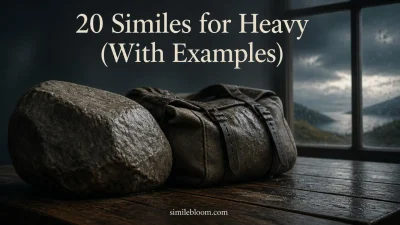 Similes for Heavy