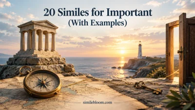 Similes for Important