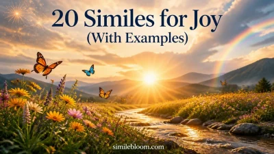 Similes for Joy