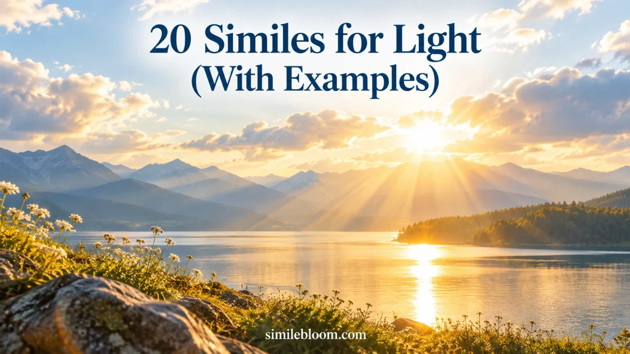 Similes for Light