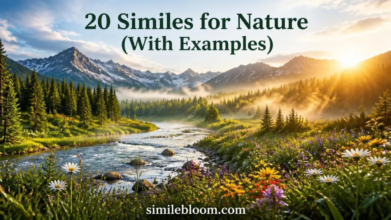 Similes for Nature