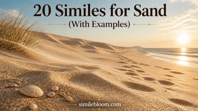 Similes for Sand