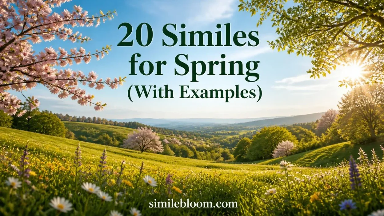 Similes for Spring