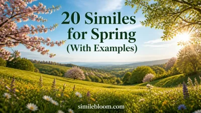 Similes for Spring
