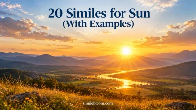 Similes for Sun